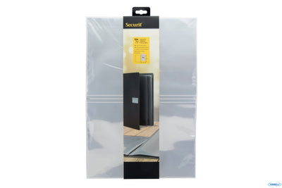 Set Da 10 Inserti Doppi Trasparenti Per Portamenu Misura A4 Mc-Tia4