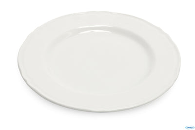 Praga Bianco - Piatto Piano Cm 28