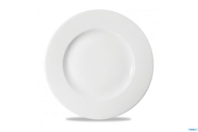 Profile White-Piatto Piano Cm 23 Con Falda Larga Whvw91