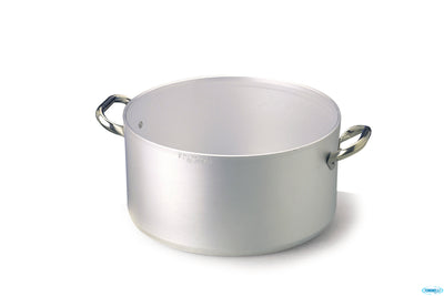Casseruola Alta Alluminio Radiante 5 Mm Con 2 Manici Inox Cm 36 H 19,5 Lt 18