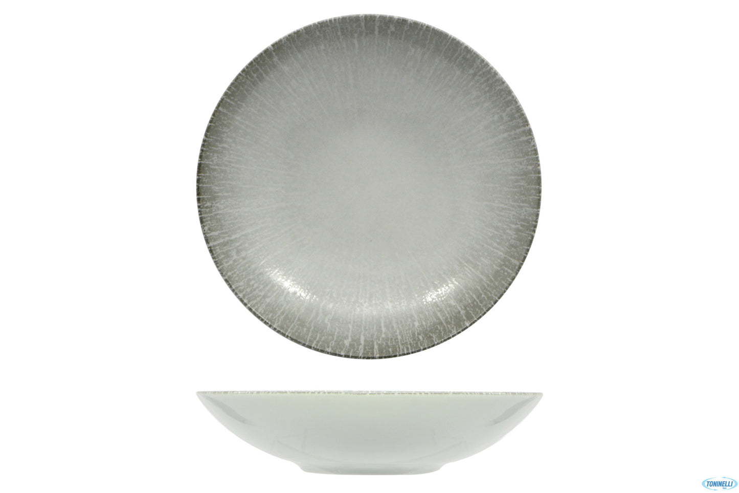 Radius-Piatto Fondo Coupe Cm.21,5 In Porcellana Decorata