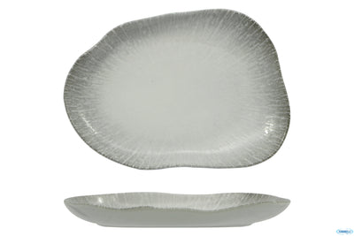 Radius-Piatto Piano Organic Cm.17 In Porcellana Decorata