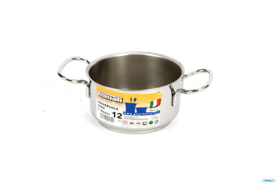 Realterm-Casseruola Alta 2 Manici Cm.12 C212