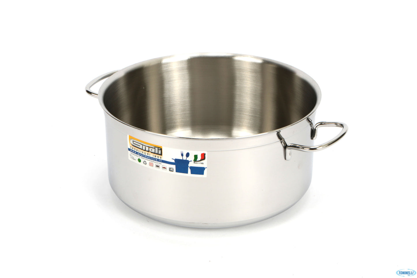 Realterm - Casseruola Alta 2 Manici Cm.28 C228