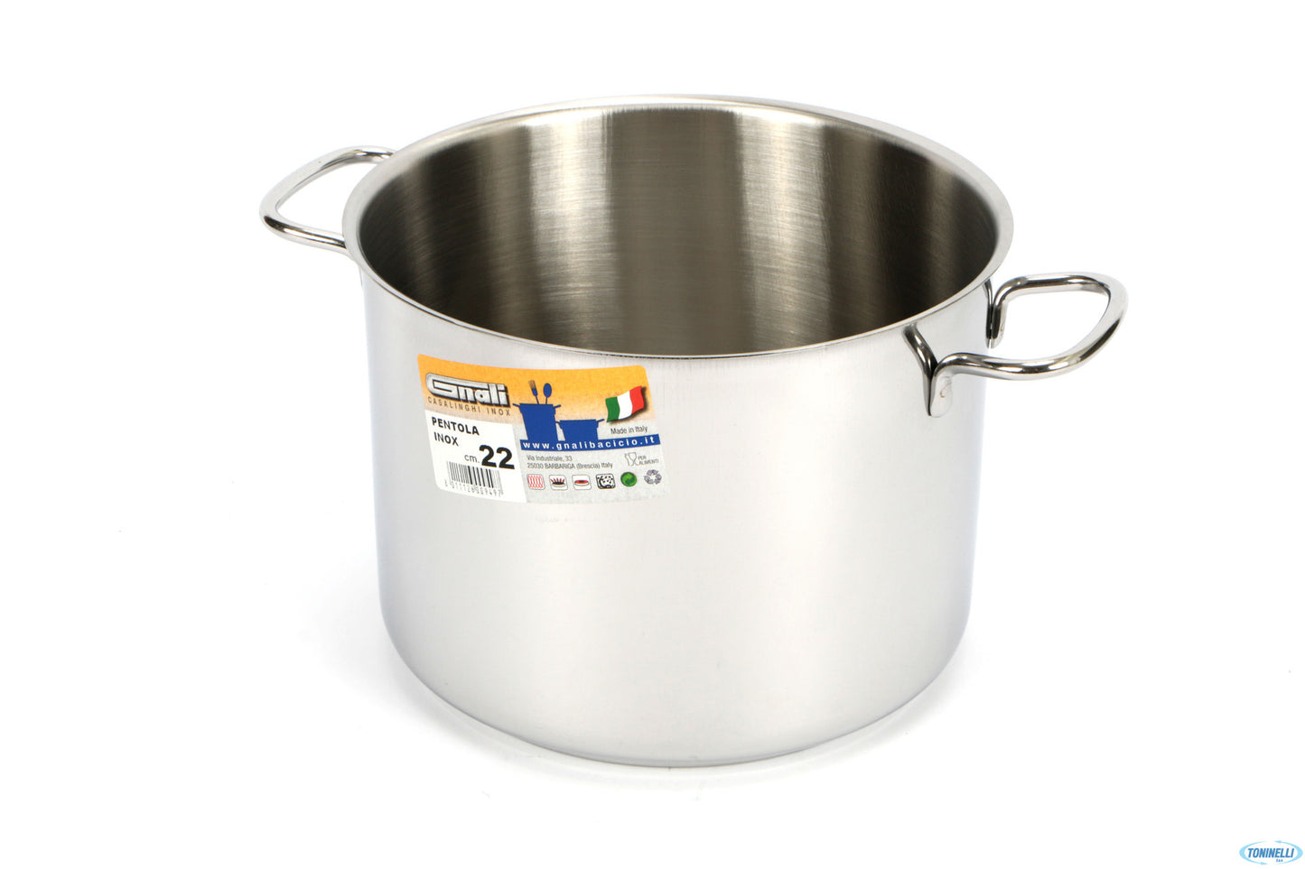 Realterm - Pentola 2 Manici Cm.22 P222