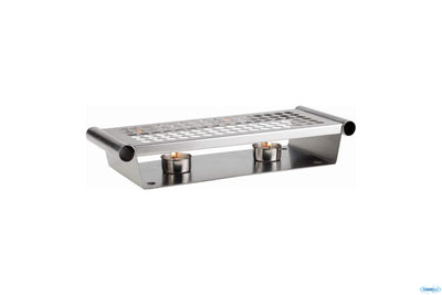 Scaldavivande Inox Cm 34X13 H.6 2 Tealight 35343