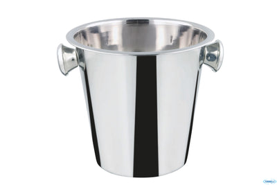 Secchiello Champagne Acciaio Inox Cm 20 Con Pomoli