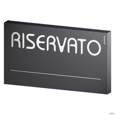 Segnaletica Tavolo Riservato S Leg 8X15