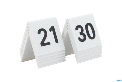 Segnaposto-Confezione Numeri Da 21 A 30 Tn-21-30-Wt