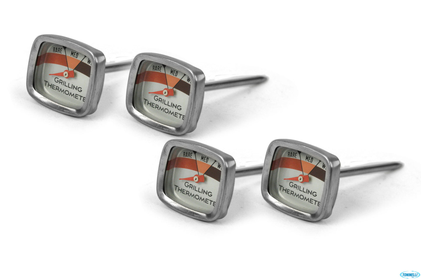 Set 4 Termometri Per Cottura