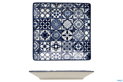 Sintra Blue-Piattino Quadro Cm.13,5 Rh9682E-Js106D