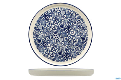 Sintra Blue-Piatto Piano Nordic Cm.27 Rh43880-27-Js106D