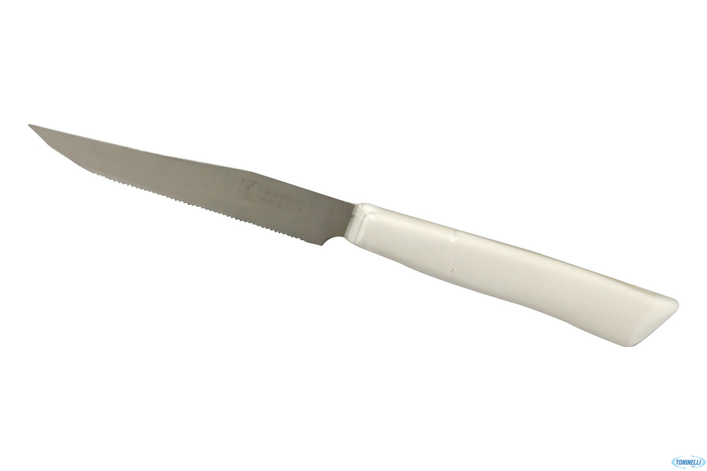 Standard -Confezione 6 Coltelli Bistecca Lama Cm 11 Bianco