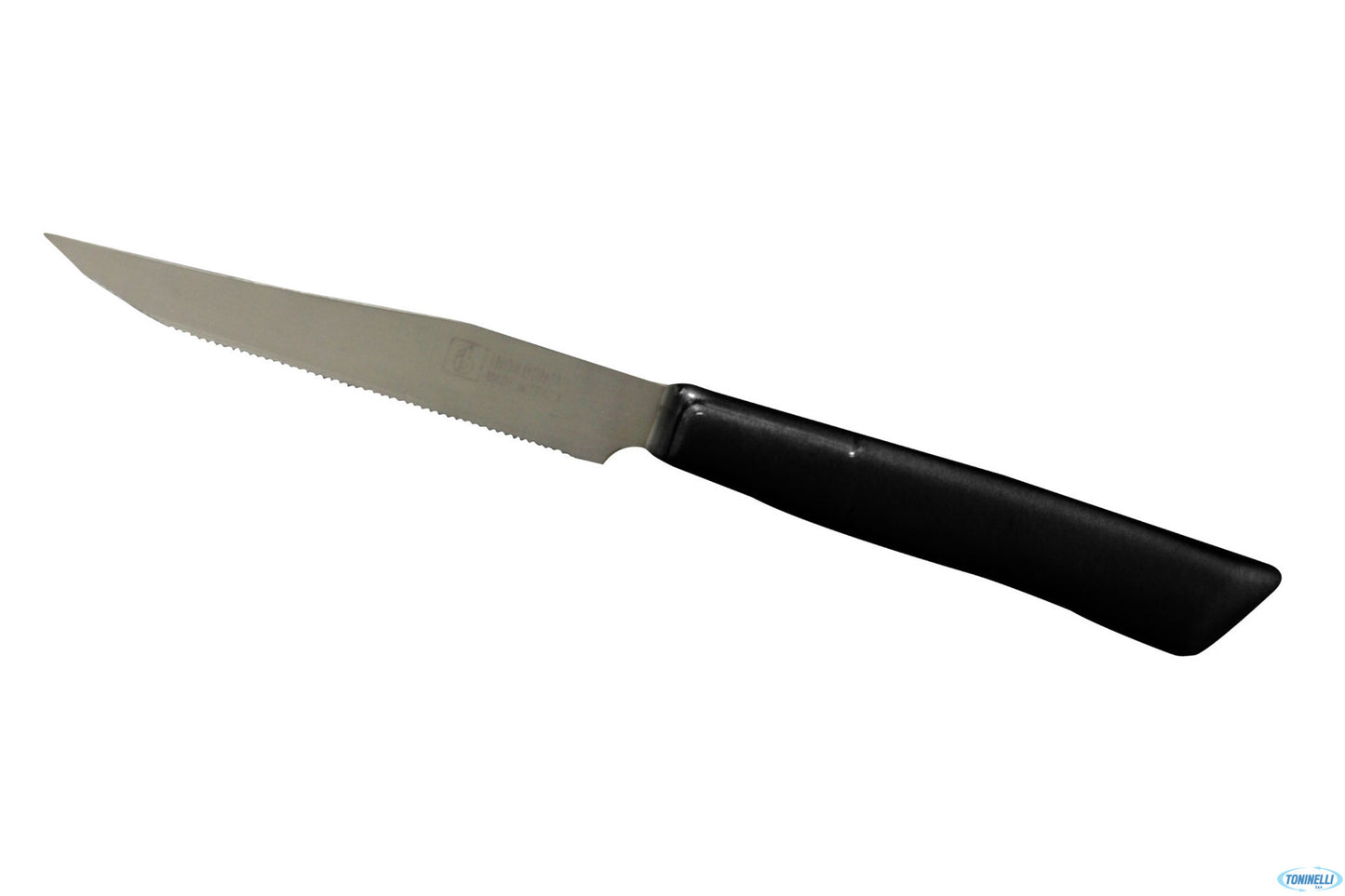 Standard -Confezione 6 Coltelli Bistecca Lama Cm 11 Nero