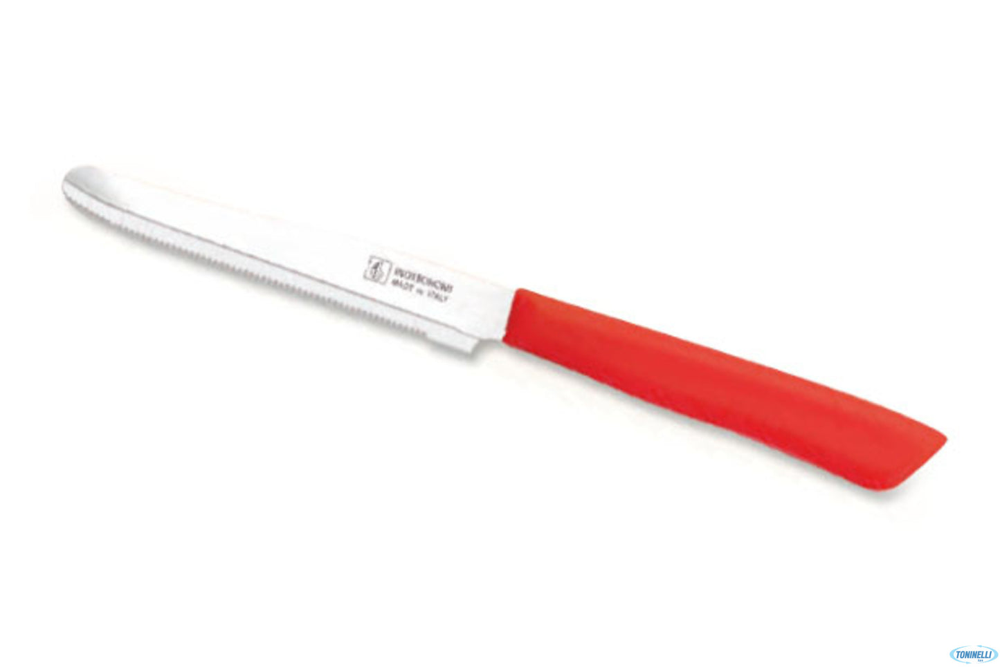 Standard -Confezione 6 Coltelli Tavola Lama Cm 11 Rosso