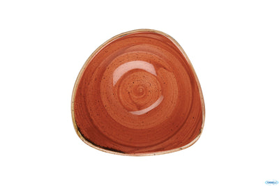 Promo- Stonecast Arancio-Piatto Piano Triangolare Cm 31,1 Ssostr121