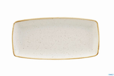 Stonecast Avorio-Piatto Retttangolare Oblungo Cm 29,5X14 Swhsop111
