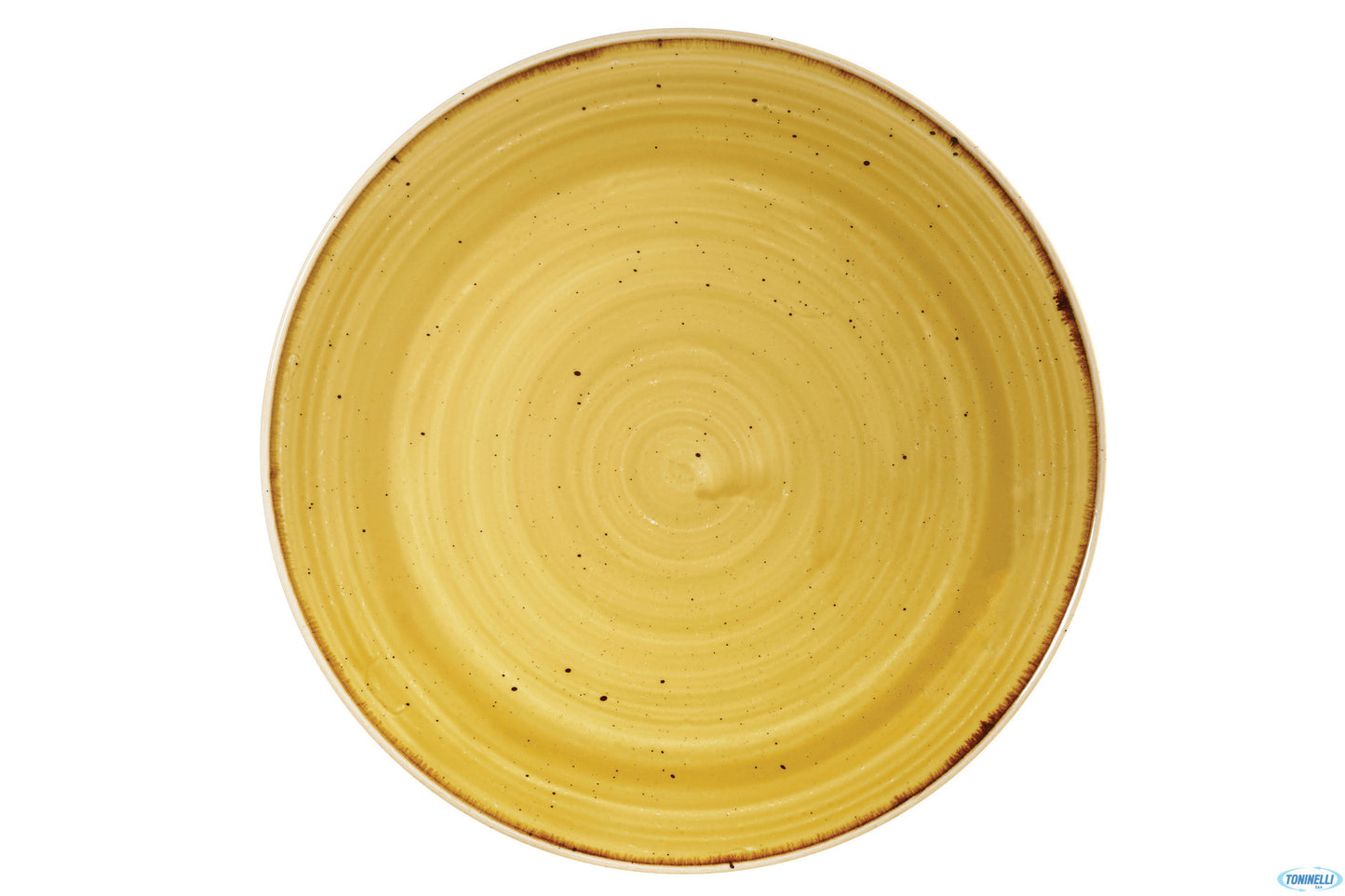 Stonecast Giallo-Piatto Piano Coupe Cm 16,5 Smssevp61