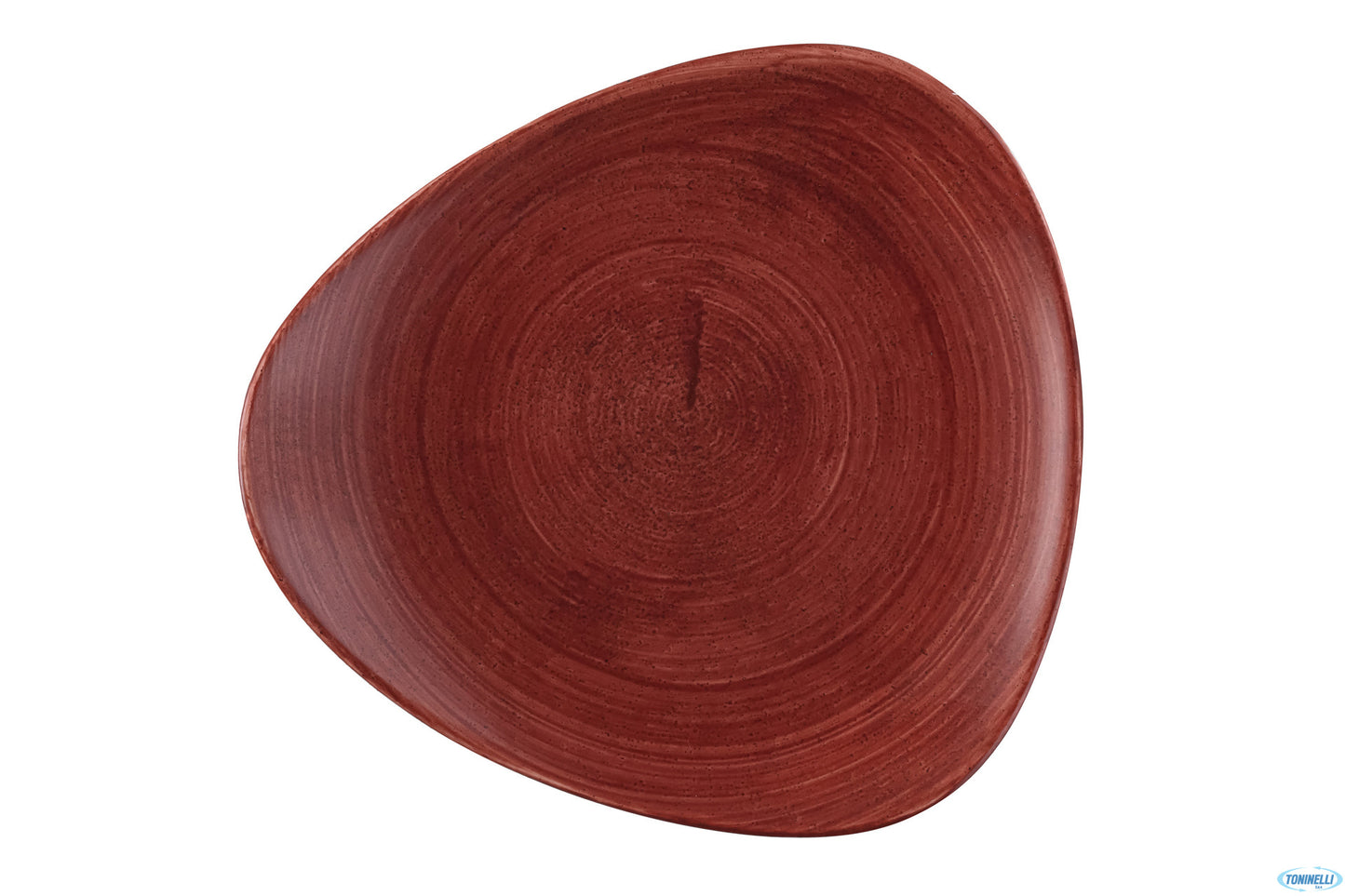 Stonecast Patina Rosso Ruggine - Piano Triangolare Cm 22,9 Paretr91