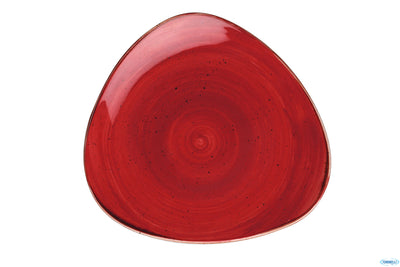 Stonecast Rosso-Piatto Piano Triangolare Cm 31,1 Sbrstr121
