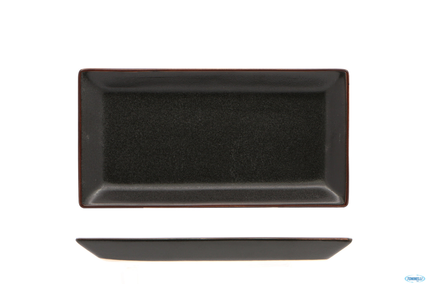 Stromboli-Piatto Rettangolare Cm.23,7X12 Rh4414S-Fs1-X