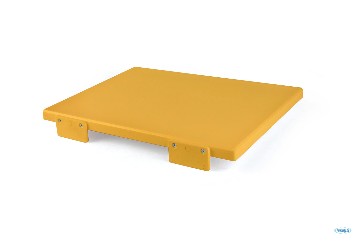 Tagliere Con Fermi Polietilene 40X30X2 Giallo 5626