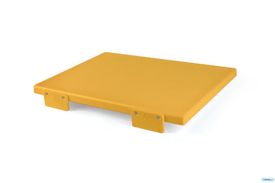 Tagliere Con Fermi Polietilene 60X40X2 Giallo