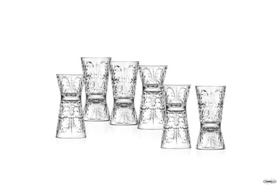 Tattoo-Clessidra Confezione 6 Bicchieri Shot O Jigger Cl 6-3 26983020106