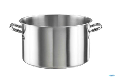 Tender-Casseruola Fonda 2Manici Cm 36H21 Lt 21,5 Inox 33900536