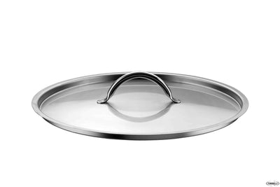 Tender-Coperchio Con Manico Cm 24 Inox 33903024