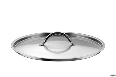 Tender-Coperchio Con Manico Cm 28 Inox 33903028