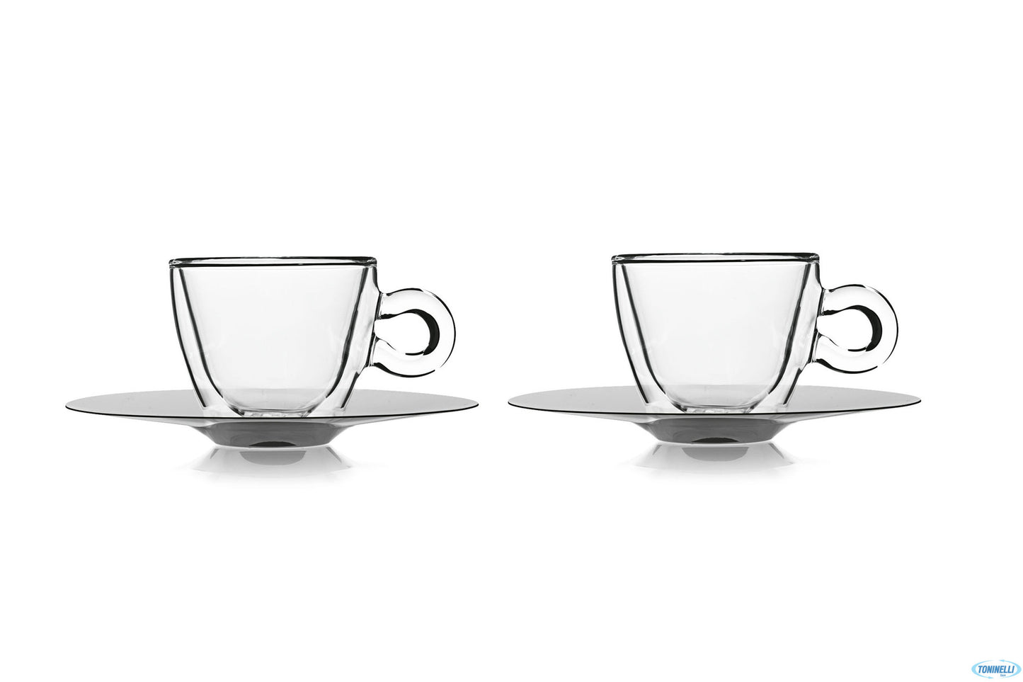 Thermic Glass Set 2 Tazze Con Piatto Cl 6,5 10083