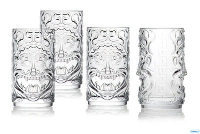 Tiki Etruria-Confezione 4 Bicchieri Fh Cl 45 Cm 7,6 H 13,6 27703020006