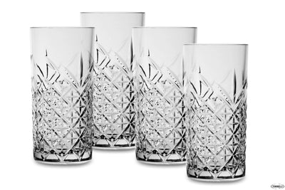 Timeless-Confezione 4 Bicchieri Long Drink Cl.45 52800