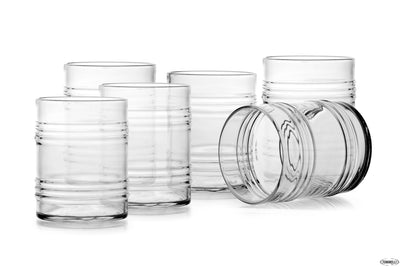 Tin Can-Confezione 6 Bicchieri Cocktail Cl.36 Temperati 420380