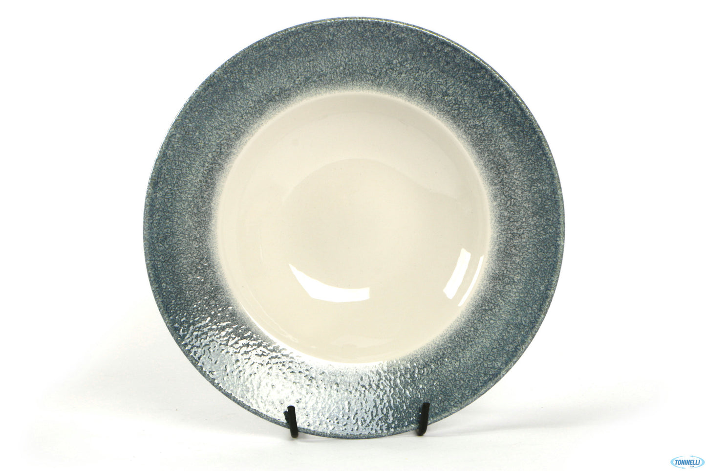 Raku Topaz Blu Rim-Pasta Bowl Cm 28 Rktbvwbl1