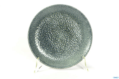 Raku Topaz Blu-Piatto Piano Coupe Cm 21,7 Rktbevp81