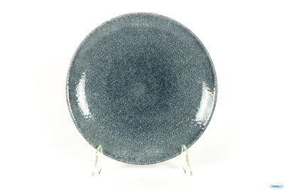 Raku Topaz Blu-Piatto Piano Coupe Cm 26 Rktbev101