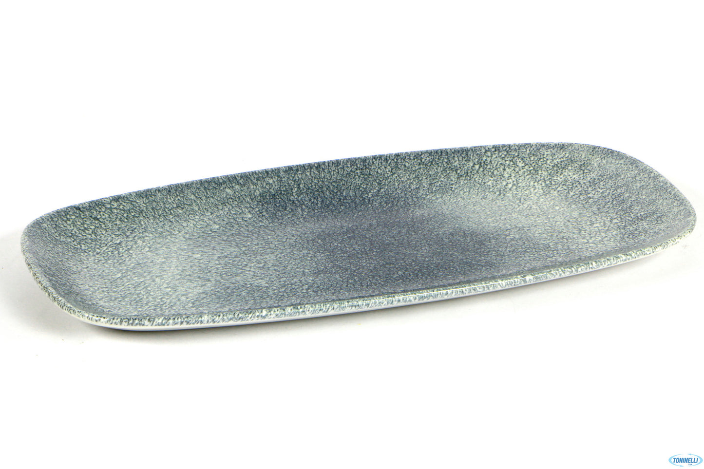 Raku Topaz Blu-Piatto Rettangolare Cm 35,5X18,9 Rktbxo141