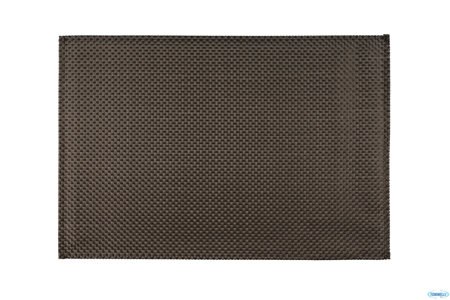 Tovaglietta Intrecciata Trama Stretta Cm.45X33 Colore Platino 70Percento, 30Percento Poliestere 6052