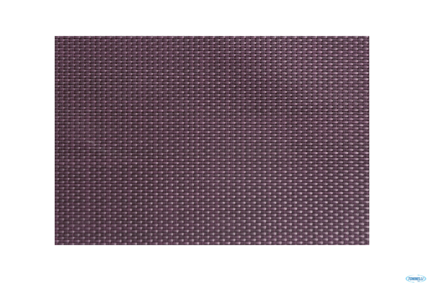 Tovaglietta Intrecciata Trama Stretta Cm.45X33 Colore Viola 70Percento Pvc 30Percento Poliestere 605