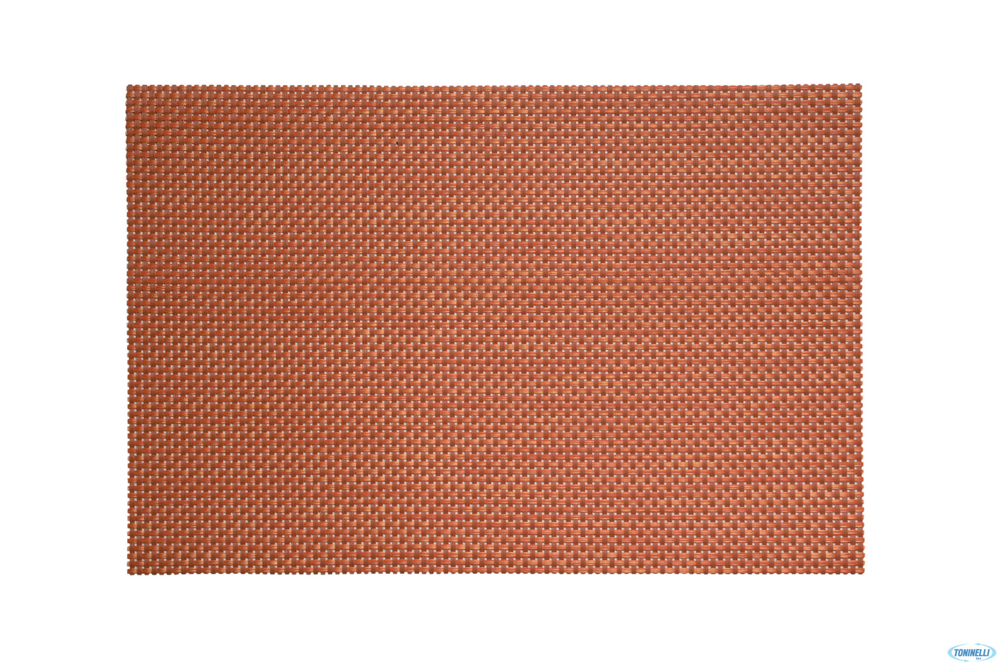 Tovaglietta Intrecciata Trama Stretta Cm 45X33 Colore: Arancio 70Percento Pvc, 30Percento Poliestere