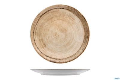 Tree Tabacco-Piatto Piano Siviglia Decorato Cm.26 22Z08001