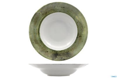 Tree Verde-Piatto Pasta Napoli Decorato Cm.26,5 04Z09248