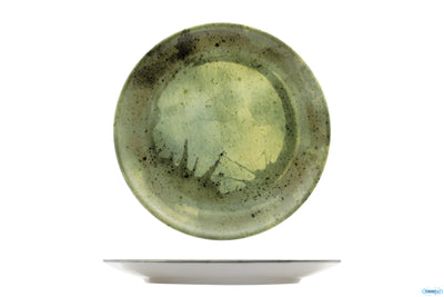 Tree Verde-Piatto Piano Siviglia Decorato Cm.28 22Z09466
