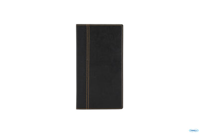 Trendy-Portaconto In Similpelle Colore Nero Cm 23,4X12,8 Mc-Trbp-Bl