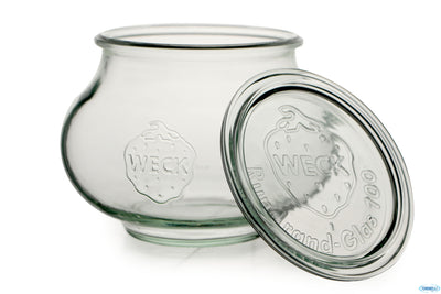 Weck Deco- Cartone 4 Vasetti Ml.1062 Con Coperchio 100 748 06498