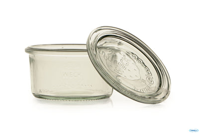 Weck H Cilindrico- Vasetto Ml.165 Con Coperchio Mm80 976E