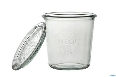 Weck H Cilindrico - Vasetto Ml.290 Con Coperchio Mm80 10633 Art. 900