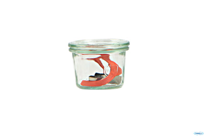 Weck R Cilindrico - Vasetto Ml.80 Con Coperchio Mm60 80E